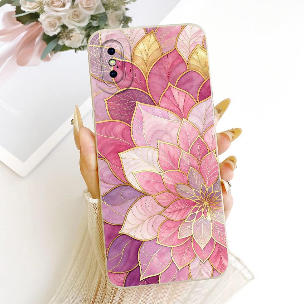 Casing For iPhone XS Max Cover Fashion Cartoon Cute Funny Painted Silicone Phone Case A1921 A2101 A2102 A2104