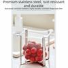 Stainless Steel Sink Strainer Net Bags Disposable Mesh Food Waste Catcher  Restaurant Use