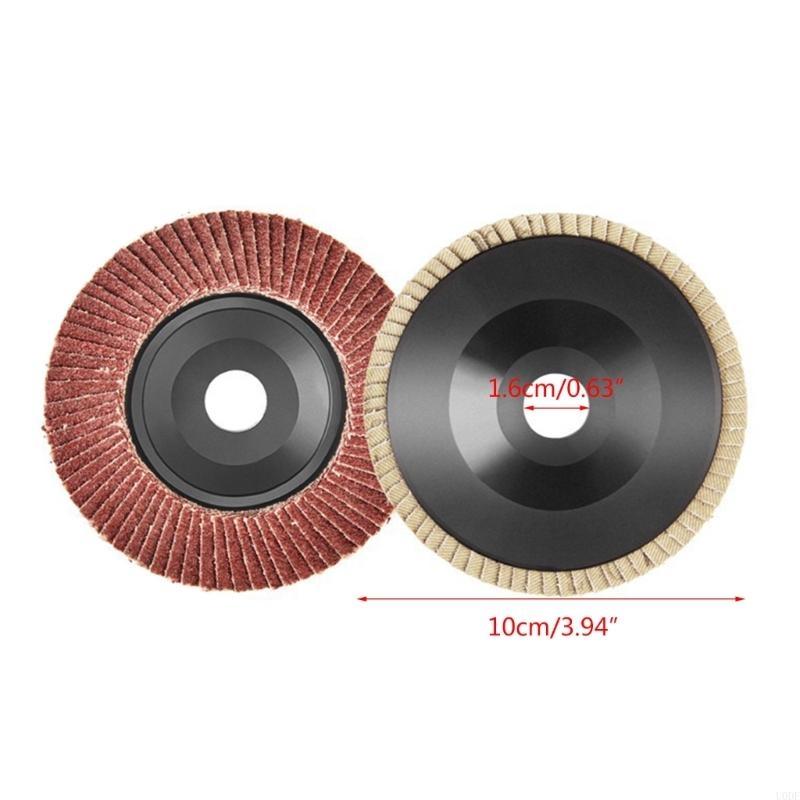 Flap Disc Abrasive Grinding 100mm 4 Inch Holes Hook and Loop Sandpaper for Angle Grinder Die Grinder