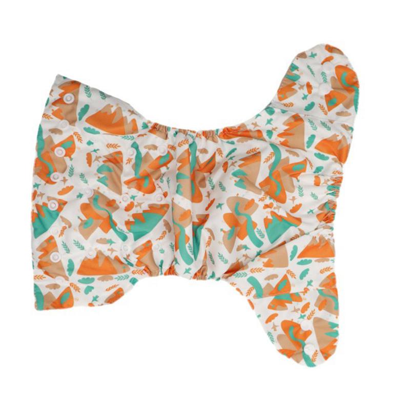 Örgü Kumaş Bebek Su Geçirmez Bez Bariyeri Bebek Bezleri Pantolon