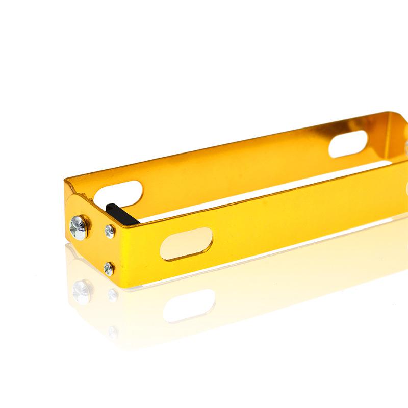 

Adjustable Motorcycle & E-Vehicle License Plate Holder Frame - Activity Type Square Plate Frame красный