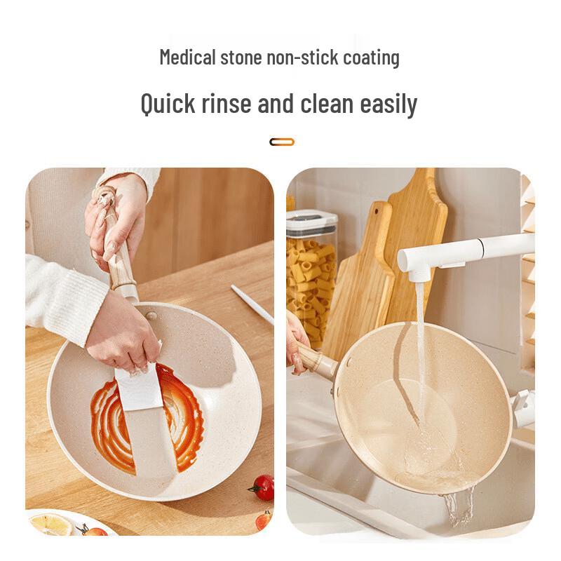 Sanjiaolong Maifan Stone Non-Stick Wok