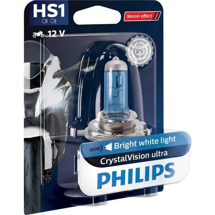 Philips automotive 12636bvbw ampoule halogène crystalvision ultra hs1 35/35 w 12 v