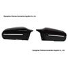 Copertura Specchietto Retrovisore a Forma di Corno in Fibra di Carbonio a Secco Compatibile con BMW Serie 5 G60 e Serie 7 G70.
