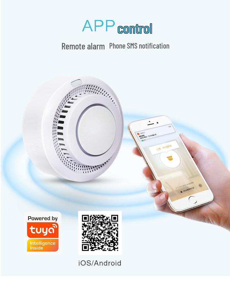 Tuya WiFi Smart Smoke Detector & Fire Alarm Sensor