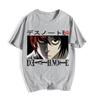 Japanese anime Death Note Death Note peripheral printing adult casual bottoming shirt loose short-sleeved T-shirt