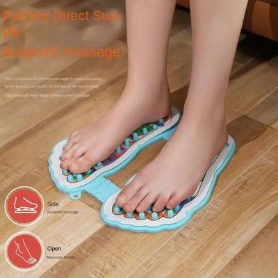 Akupunktur-Therapie Durchblutung Fuß Akupressur Punkt Massager Reflexzonenmassage Massage Matte Plantar Massager Fuß Massage Pad