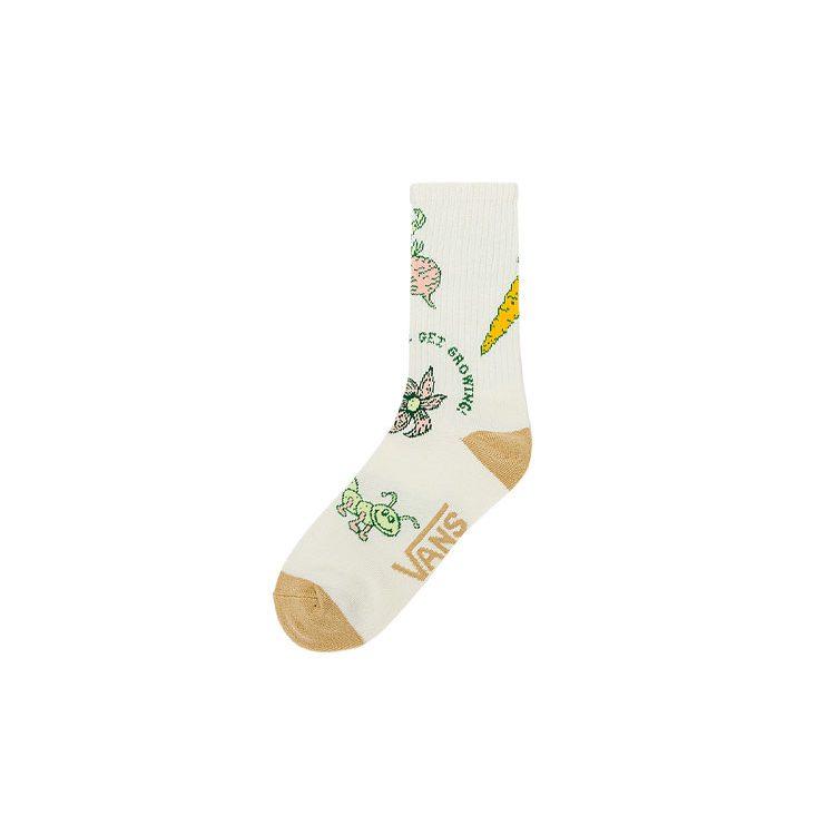 Vans Crew Socks Women's 1 Pack Ecru VN0007A3FS8