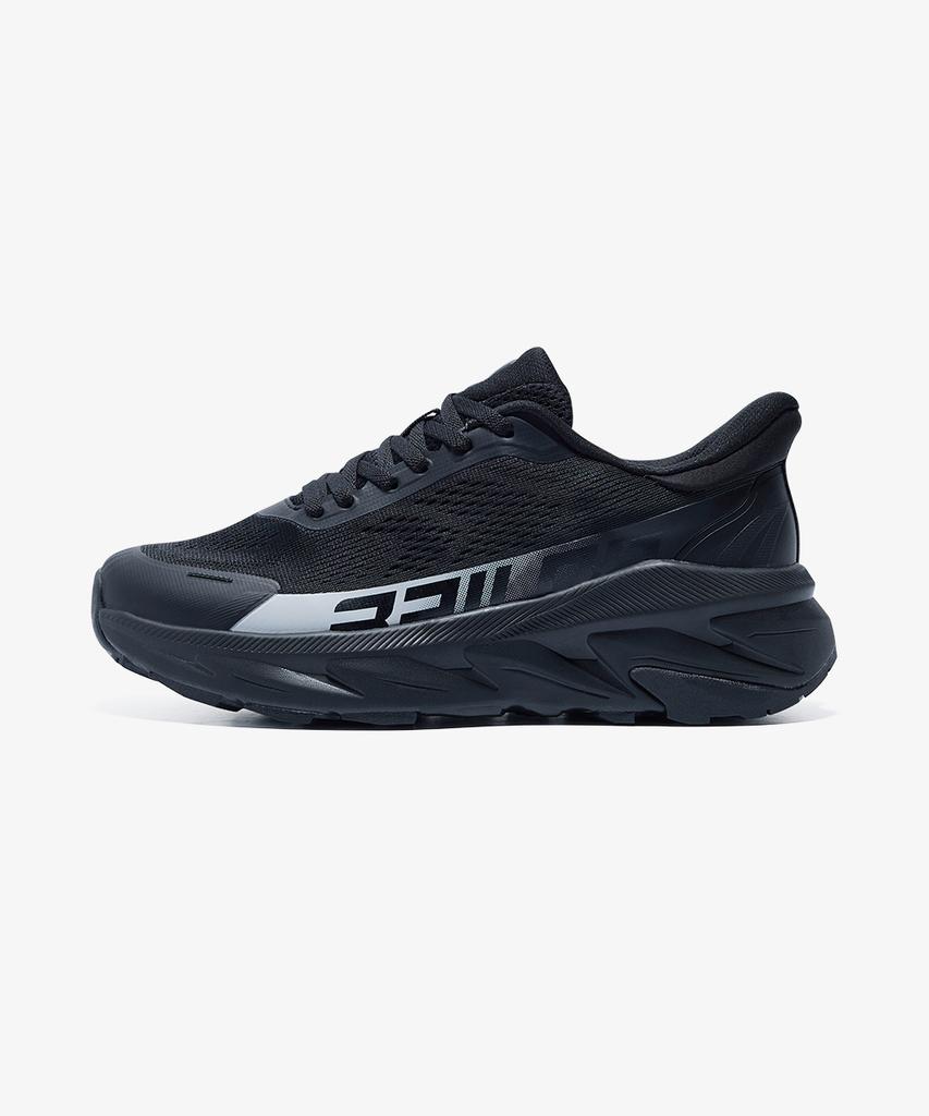 Ballop Walking Shoes Cloud Breeze Quick-On All Black