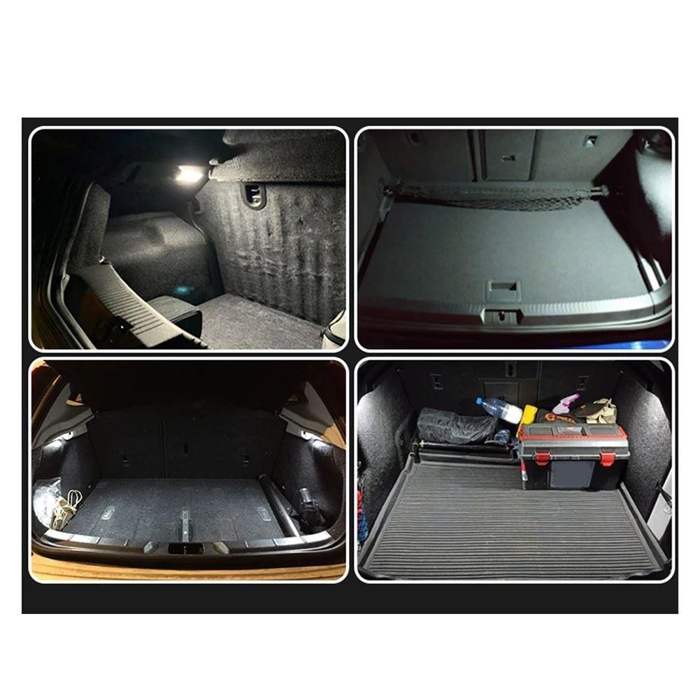 1Pair LED Courtesy Luggage Trunk Boot Light Footwell Welcome Door Lamp for