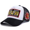 New Unisex Tiger Eyes Embroidered Baseball Cap Chic Trucker Hat For Men Woman Breathable Streetwear Summer Outdoor Mesh Cap