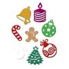 New Year Metal Cutting Dies Bell Cutting Die Snowman Cutting  Mold Christmas Tree Embossing  Crafts