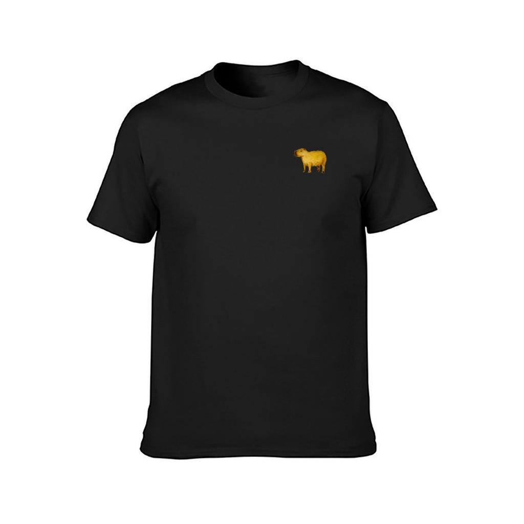 Capybara TShirt Tees Kawaii Clothes Funny T Shirts for Men