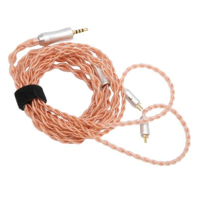 Earbuds Upgrade Cable 4 Core 2.5mm Plug 0.78mm 2 Pin Silver Plated Replacement Headphone Cord 3.9ft