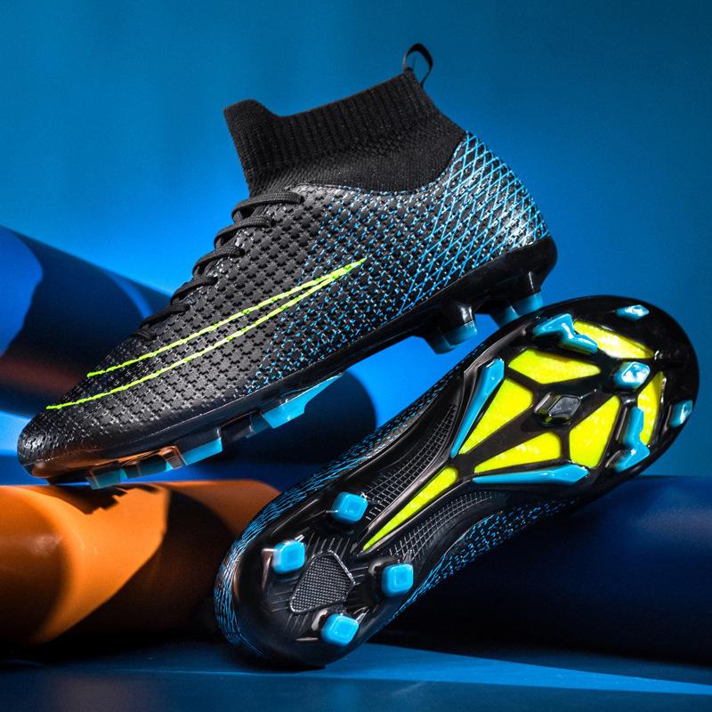 Highly Breathable Football Shoes Non-slip Lawn Training Broken Nails Professional Game Football Shoes