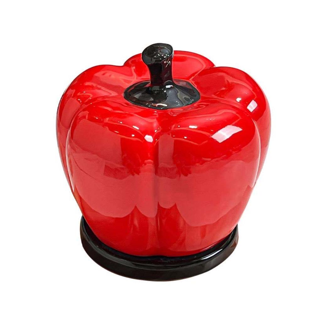 

Ceramic Lantern Chili Toothpick Box Chili Thickened Chili Toothpick Case Dental Floss Storage Vegetable Shapes
