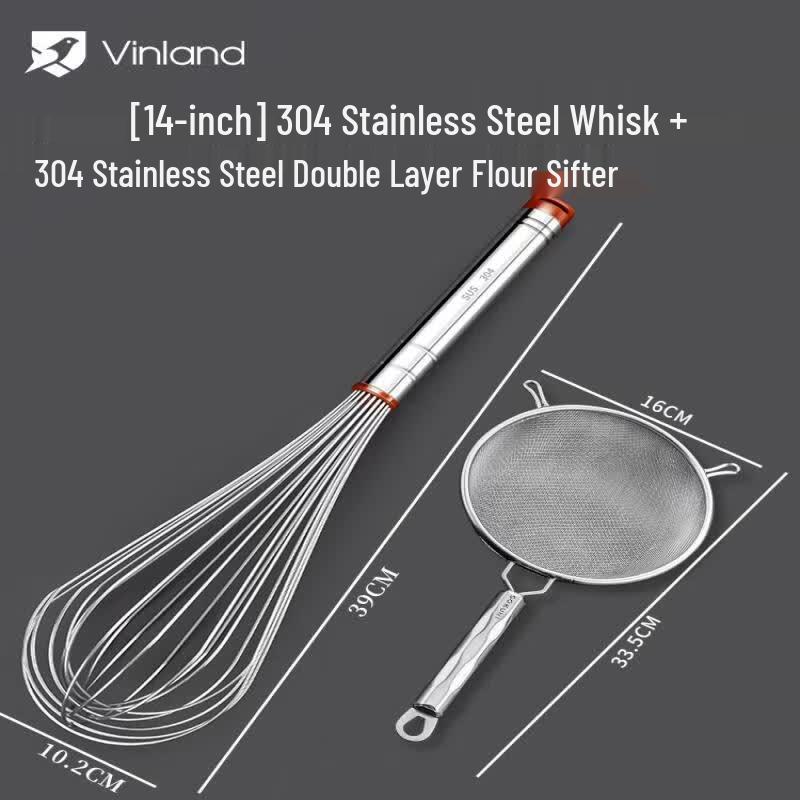 304 Stainless Steel Manual Whisk