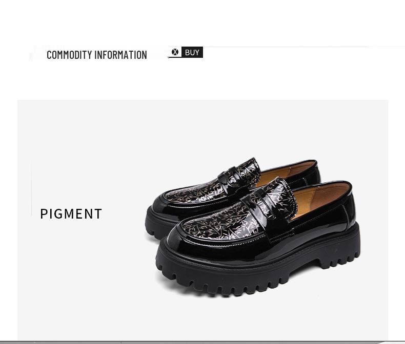 Men's Formal Leather Slip-On Loafers - Large Size Casual Driving Moccasins