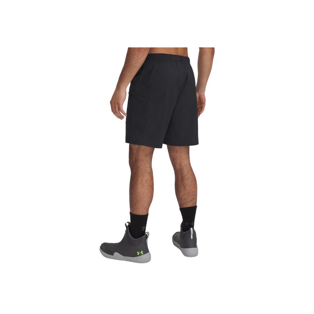 Under Armour Expanse Serie Exterior Tejidos Duraderos Elásticos Cómodos Casual Deportivos Pantalones Cortos Hombre pantalones Cortos Gris Carbón Medio 6000996-016