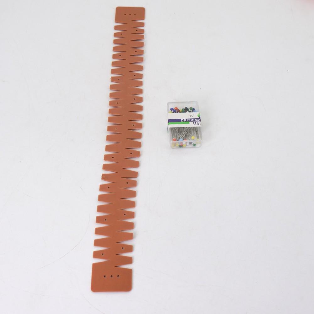 

Silicone Flexible Hemmer Bending Portable Sewing Artifact Silicone Film Edge Machine DIY Sewing Tool шоколадный
