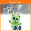 Bear Alien Plush Toy With Short Pile Plush For Kids And Collectors