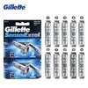 Gillette Sensor Excel Shaving Razor Blades For Men Manual Safety Razors Beard Shaver  Replace Head