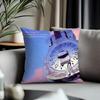 Hot DDire Straitsable Cushion Cover Antidustmite Pillowcase Invisible Zipper Silky Short Plush Sofa Cushion Cover