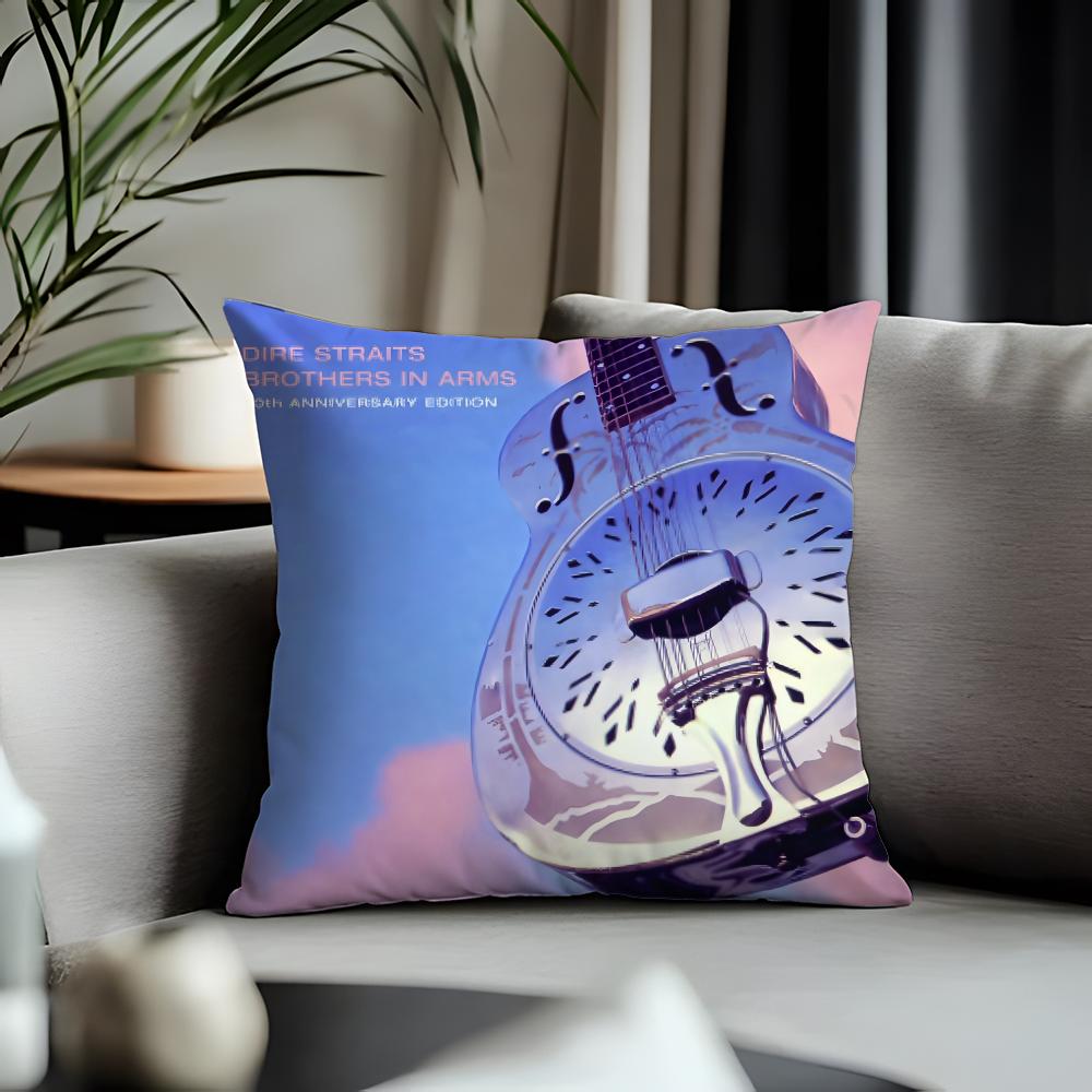 Hot DDire Straitsable Cushion Cover Antidustmite Pillowcase Invisible Zipper Silky Short Plush Sofa Cushion Cover