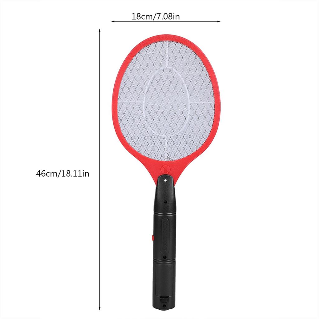 Cordless Battery Power Electric Fly Mosquito Swatter Bug Zapper Racket Insects Killer Bug Zapper Racket Battery Mosquito Swatter