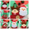 Non-woven Fabric DIY Christmas Bag Toy House Decoracion Portable Elk Handbag  Xmas