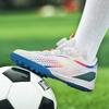 2025 New Soccer Sneakers Small Size 29-38 Quick Lace TF Spikeless Football Shoes Competition Professional Training Soccer Shoes