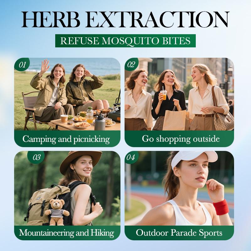 Purple Grass and Mint Soothing Mosquito Repellent Cream, a Summer Cooling Mosquito Repellent and Anti-itch Wonder.