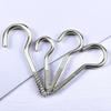 Nickel-Plated Self-Tapping Eyelet Hook Screw