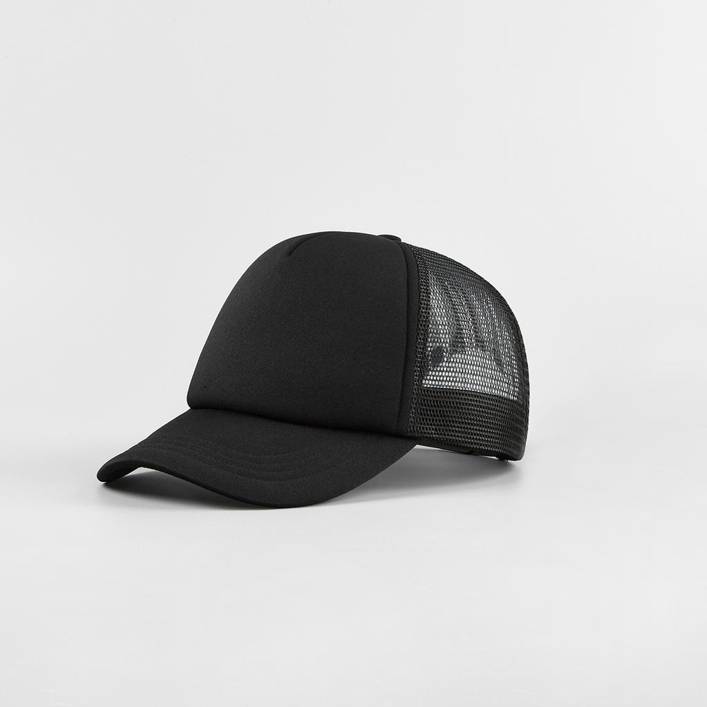 High Quality Custom Puff Printed 5 Panel Mesh Trucker Hats Foam Snap Back Adjustable Cap Striped Fashion Design Unisex
