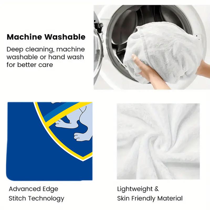Frosinone 2D Flat Pattern Flannel Blanket High quality All Seasons Warmth and Comfort Perfect for Christmas Gifts.