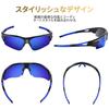 Sports Polarized for TR90 TAC UV Unisex Glossy Blue [BEACOOL] Sunglasses, Lenses, Baseball, Running, Cycling, Hiking, Fishing, Driving, Golf,