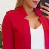 Jacket Suit Plus Size All-match Polyester Business Jacket Suit for Office