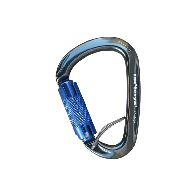 Roc'Teryx HMS Midi Quicklock AT Climbing Carabiner, Gray (GY) RTAF843KTP