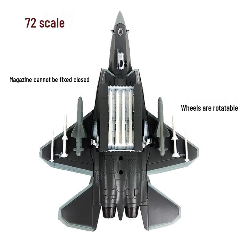 J-31 Gyrfalcon Fighter Jet Model (1:72 Scale)