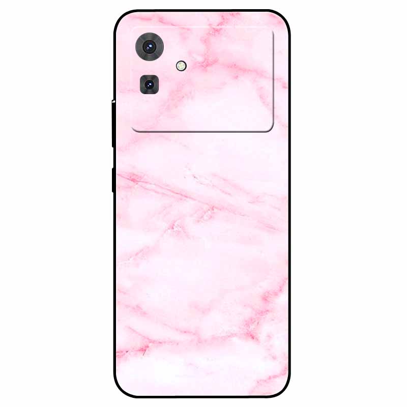 For Cubot Note 21 Case Flower Marble Silicon TPU Soft Phone Bag Cover for CUBOT Note 21 2023 COOL Printing Fundas for Note21