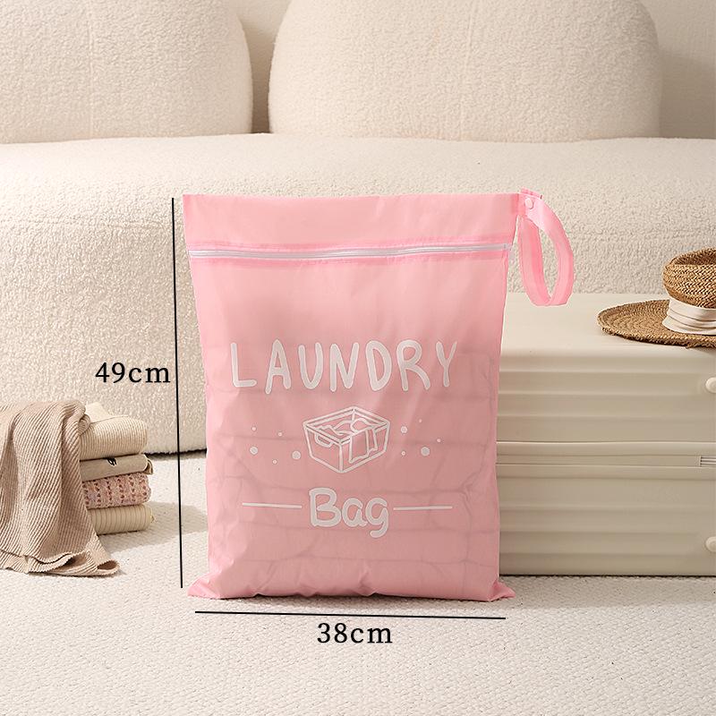 Portable Waterproof Travel Storage Bag - Multifunctional, Large Capacity Clothing & Sundries Organizer with Drawstring