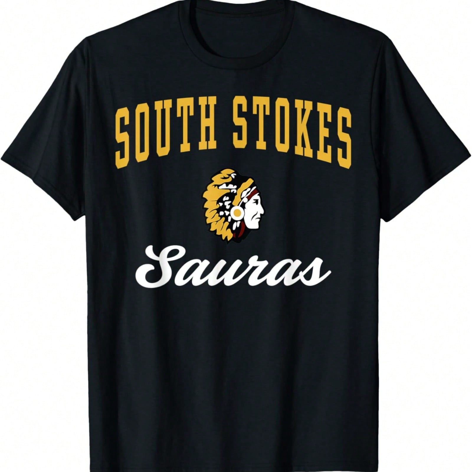 South Stokes High School Sauras T-Shirt S разноцветный