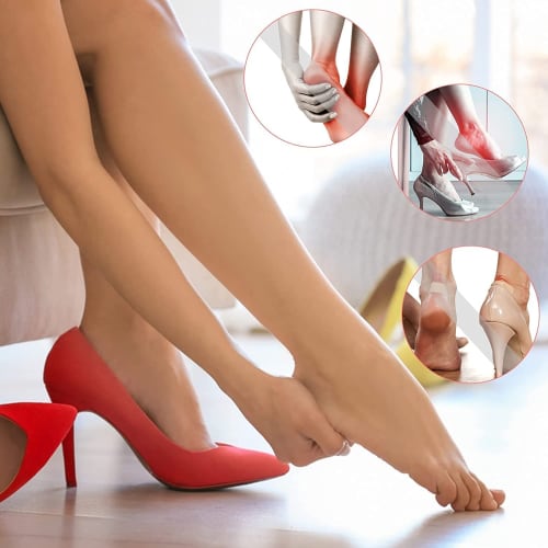 JUTOSU Heel Pads, Cushion Pads, Heel Protection Pads, Shoe Heel Protection Pads, Anti-Slip Pads, Prevents Shoes from Slipping Off, Prevents Slipping,