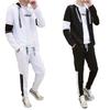 2019 Autumn Men's Two-Piece Set: Japanese Korean Style Hoodie & Sports Jacket