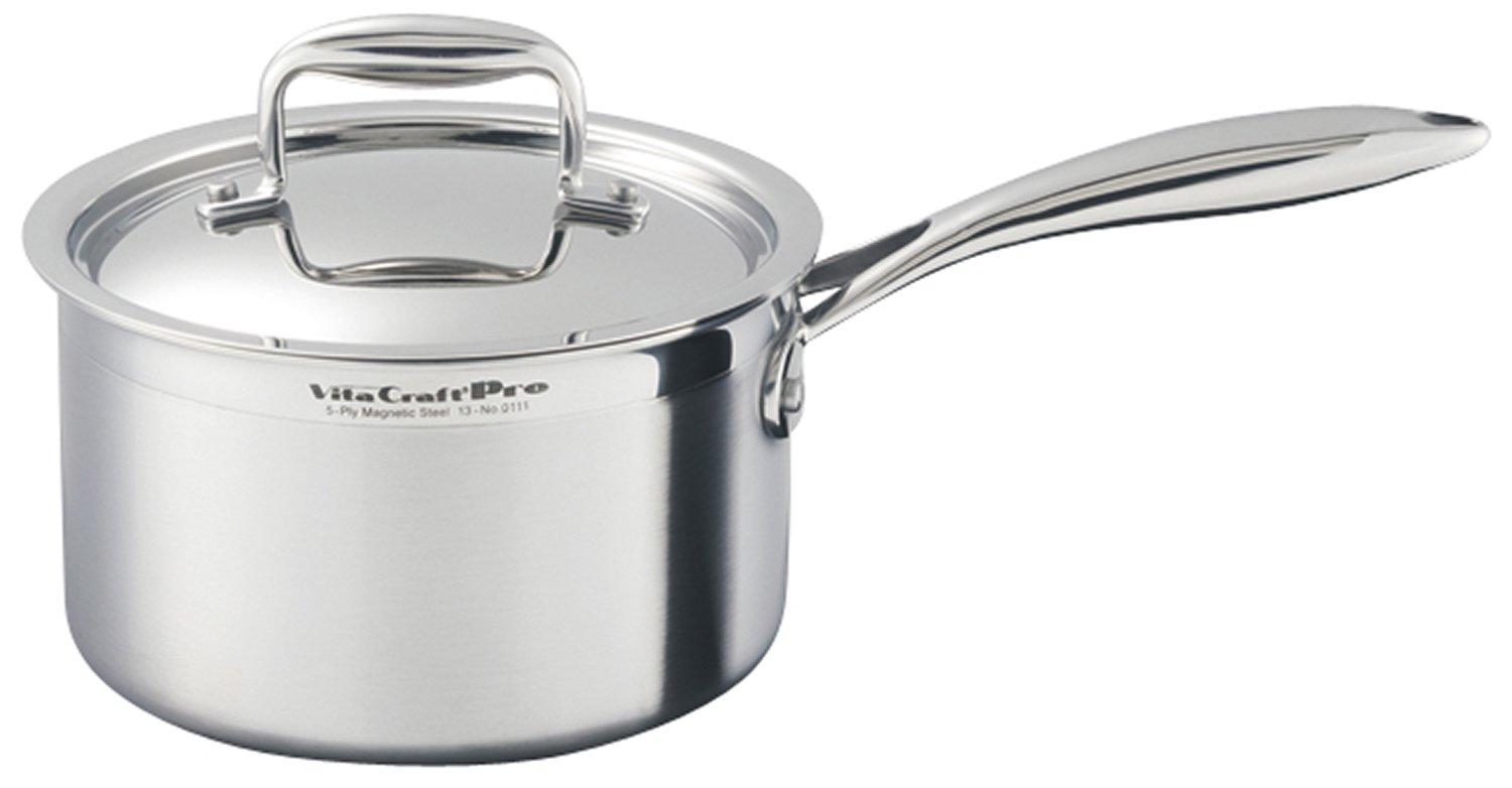 

Bitakraft 0111 Pro Single Handle Pot 0.9 gal (2.8 L) 7.1 inches (18 cm)