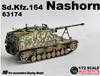 PLATZ Dragon Neo Dragon Armor WW2 Germany Nashorn Camouflage 132 Painted Finished Product DRR63174 1/72 Sd.Kfz.164 3-color No. (tank)