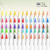 Arrtx 90 Colors Paint Acrylic Paint Pens for Artists and and Drawing Extra Brush Tips for Rock and DIY Art Supplies Markers, Adults, Coloring, -