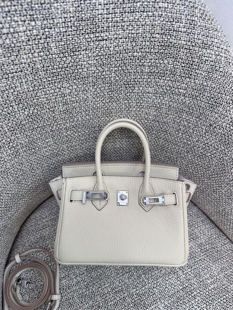Togo primo strato pelle di mucca borsa platino motivo litchi fibbia argentata borsa a mano serratura di alta gamma borsa a tracolla messenger in pelle da donna