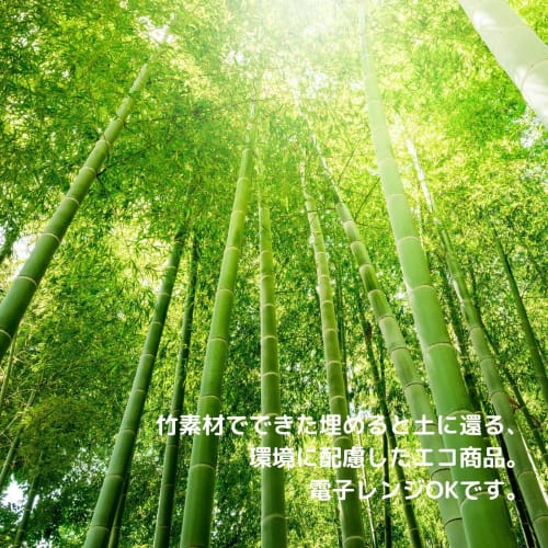 Shimojima Heiko Eco Bamboo Paper Plates with Dividers, BPY-25, 20-Pack, 004491018