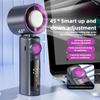 Foldable Handheld Fan Super Mini Turbos Handheld Rechargeable Fan For Outdoor Sports Activities